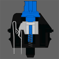 Cherry MX Blue Mechanical Switch