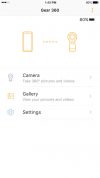 Gear 360 iOS app