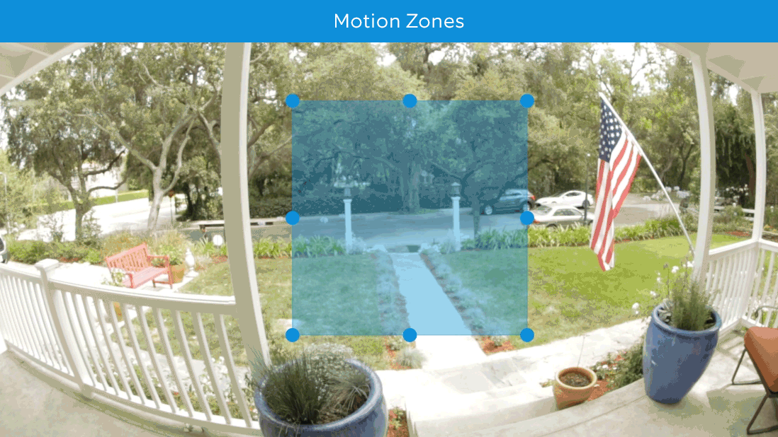 Ring Doorbell Pro - Motion Zones